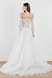 Locket 13727 Kelina Lace Long Sleeve A-Line Bridal Gown