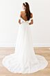 Locket 10215 Cinda Knotted Bust Off-The-Shoulder Bridal Dress