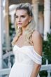 Locket 10215 Cinda Knotted Bust Off-The-Shoulder Bridal Dress