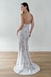 Locket 12116 Edwina Strapless Lace Wedding Dress