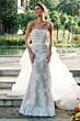 Locket 12116 Edwina Strapless Lace Wedding Dress