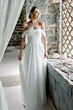 Locket 12250 Keala Cowl Neck Drape Sleeve Wedding Dress