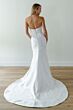 Locket 12253P Noor Strapless Button Back Wedding Dress