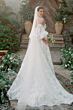Locket 12255 Vienna Balloon Sleeve Drape Bodice Wedding Dress