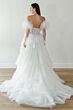 Locket 12641 Byrd Arm Bands Ruffle Skirt Wedding Gown