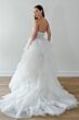 Locket 12641 Byrd Arm Bands Ruffle Skirt Wedding Gown