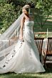 Locket 12727 Fortune Strapless Drape Bodice Wedding Gown