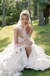Locket 12727 Fortune Strapless Drape Bodice Wedding Gown