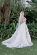 Locket 12727 Fortune Strapless Drape Bodice Wedding Gown
