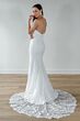 Locket 12729 Wellesly Lace Hem Strapless Wedding Gown