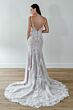 Locket 12735 Dayana Plunging Neck Mermaid Wedding Gown