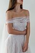 Locket 12825 Dazzle With Topper A-Line Wedding Gown