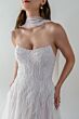 Locket 12825 Dazzle With Topper A-Line Wedding Gown