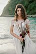 Locket 12825 Dazzle With Topper A-Line Wedding Gown