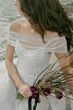 Locket 12825 Dazzle With Topper A-Line Wedding Gown
