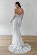 Locket 12827 Glimpse Crisscross Midriff Sequin Wedding Gown