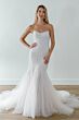 Locket 12835 Amaze With Topper Fit-And-Flare Bridal Dress