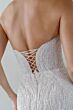 Locket 12835P Amaze Beaded Strapless Fit-And-Flare Bridal Dress