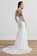 Locket 15134 Fili Strapless Sweetheart Neck Wedding Gown with Topper