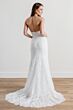 Locket 15134 Fili Strapless Sweetheart Neck Wedding Gown with Topper