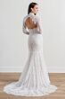 Locket 15134 Fili Strapless Sweetheart Neck Wedding Gown with Topper