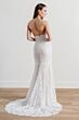 Locket 15134 Fili Strapless Sweetheart Neck Wedding Gown with Topper
