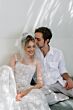 Locket 15135 Quill Sweetheart Neckline A-line Lace Wedding Gown