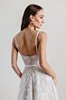 Locket 15135 Quill Sweetheart Neckline A-line Lace Wedding Gown