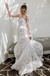 Locket 15135 Quill Sweetheart Neckline A-line Lace Wedding Gown