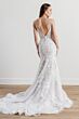 Locket 15139 Charity Floral Appliques Fit and Flare Bridal Gown