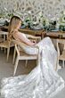 Locket 15139 Charity Floral Appliques Fit and Flare Bridal Gown