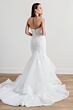 Locket 15140 Roya Floral Embroidery Trumpet Silhouette Bridal Dress