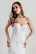 Locket 15140 Roya Floral Embroidery Trumpet Silhouette Bridal Dress