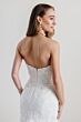 Locket 15140 Roya Floral Embroidery Trumpet Silhouette Bridal Dress