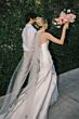 Locket 15211 Classic Beaded Bows Strapless Mikado Bridal Gown