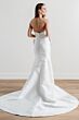 Locket 15211 Classic Beaded Bows Strapless Mikado Bridal Gown