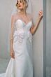 Locket 15211 Classic Beaded Bows Strapless Mikado Bridal Gown