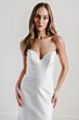 Locket 15211P Classic Strapless Sweetheart Neckline Mikado Bridal Gown