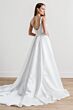 Locket 15224 Paketti Scoop Neckline Satin A-line Bridal Dress
