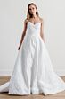 Locket 15233 Treasure High Slit Cosmea Brocade A-line Bridal Dress
