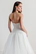 Locket 15610 Pompom Ruched Corset Tulle and Organza Bridal Dress