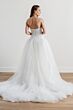 Locket 15610 Pompom Ruched Corset Tulle and Organza Bridal Dress