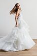 Locket 15783 Queenie Layered Skirt Floral Embroidery Wedding Ballgown