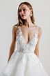 Locket 15783 Queenie Layered Skirt Floral Embroidery Wedding Ballgown