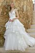 Locket 15783 Queenie Layered Skirt Floral Embroidery Wedding Ballgown