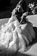 Locket 15783 Queenie Layered Skirt Floral Embroidery Wedding Ballgown