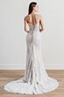 Locket 15804 Memento Lace-Up Back Beaded Tulle Slim-Fit Wedding Gown