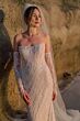 Locket 15804 Memento Lace-Up Back Beaded Tulle Slim-Fit Wedding Gown