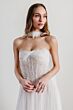 Locket 15805 Prima Beaded Corset Soft Net A-line Wedding Gown