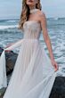 Locket 15805 Prima Beaded Corset Soft Net A-line Wedding Gown
